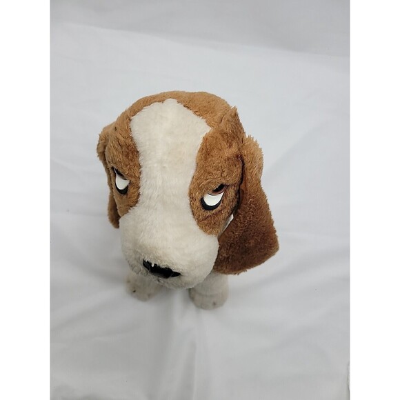Hush Puppies Basset Hound Puppy Dog Vintage Mascot Plush Stuffed Animal Sad Eyes - Picture 6 of 16